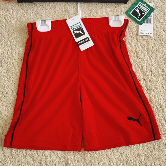 Puma Matching Sets Nwt Boys Puma Activewear 2piece Short Set Poshmark